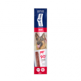 Високопротеиново кучешко лакомство CLUB 4 PAWS Premium meaty stick BEEF месен стик с Телешко